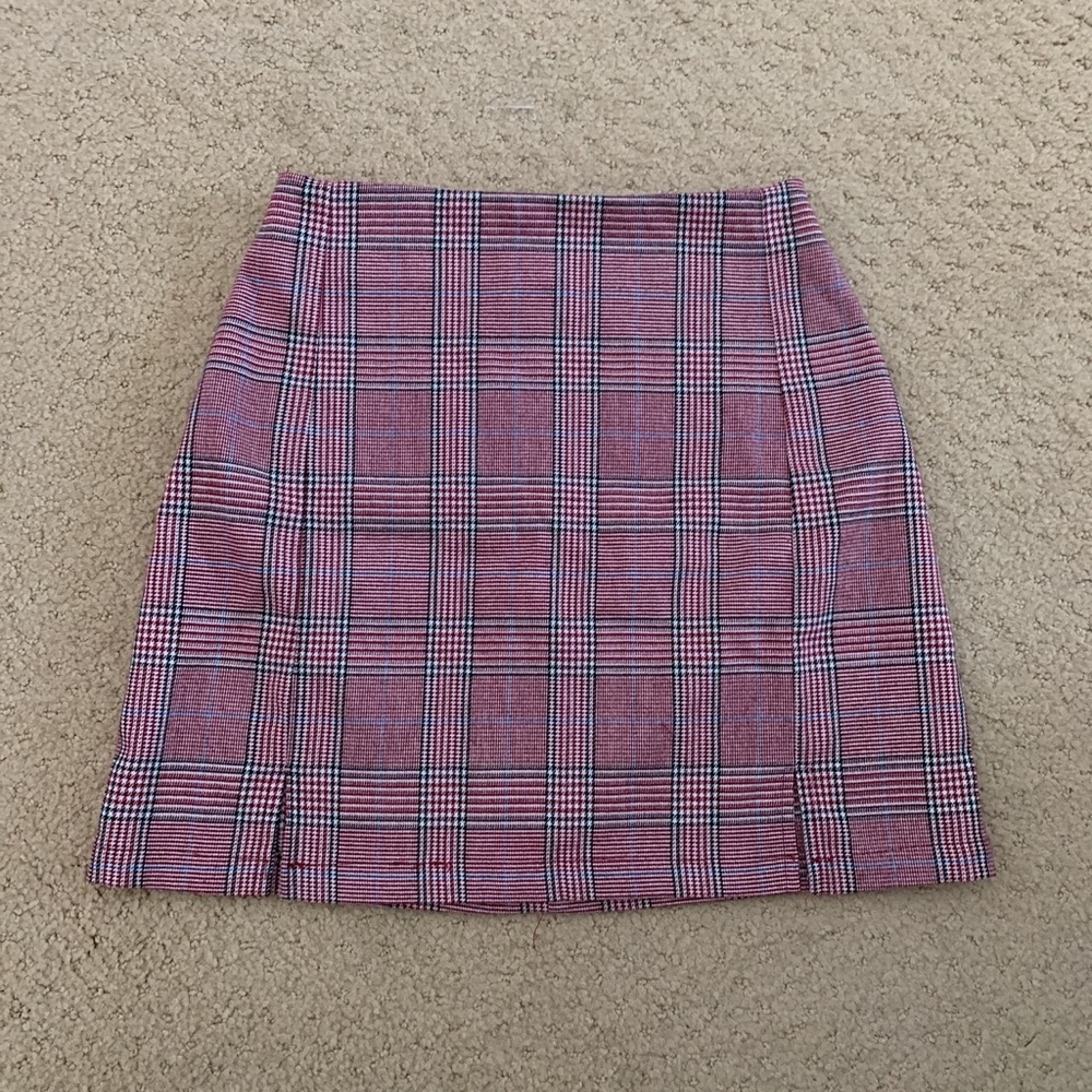 Plaid Cara Skirt